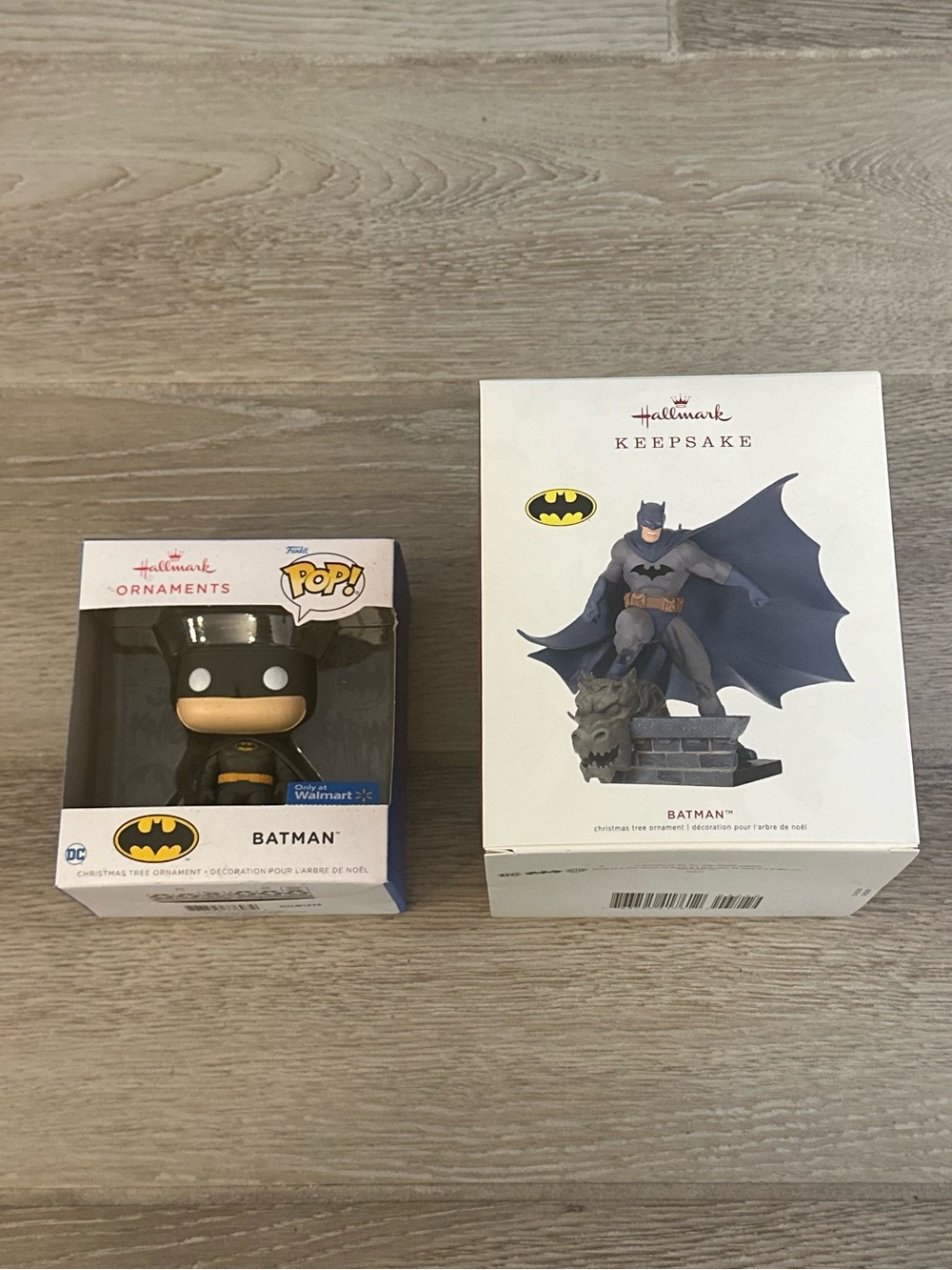 VTG Batman Hallmark Ornaments (Funk Pop! & Hallmark Keepsakes)